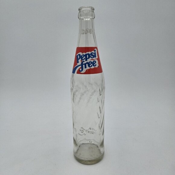 DIET PEPSI FREE 16oz ACL Soda Bottle 82 B2191-G 28 14 Return For Deposit 1Pt 473 - Picture 1 of 8